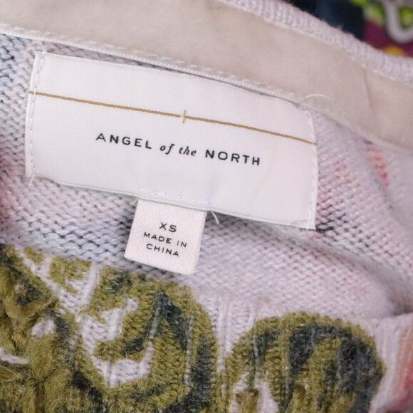 Angel of the North | Floral Lambswool Sweater XS - Picture 6 of 8